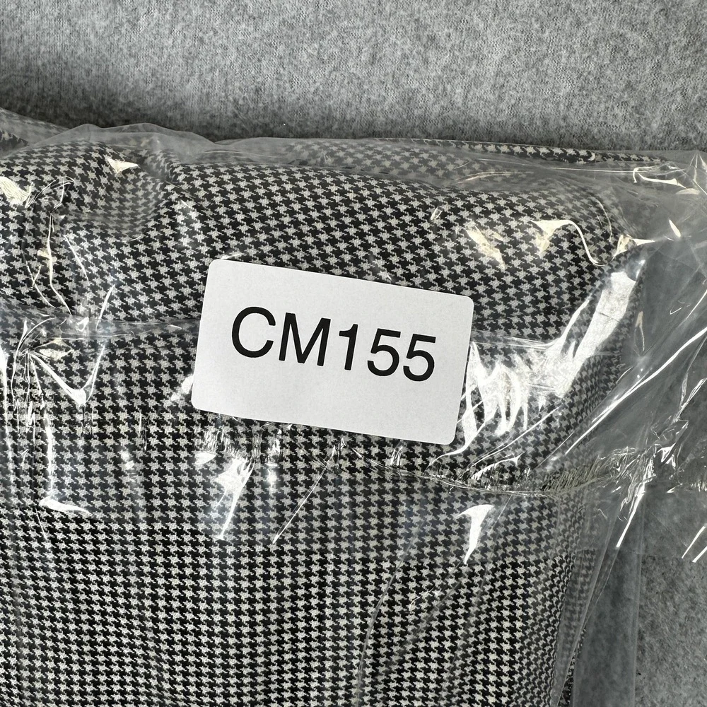 Ermenegildo Zegna Blazer Sport Coat Mens 48 Wool Houndstooth Three Button Italy